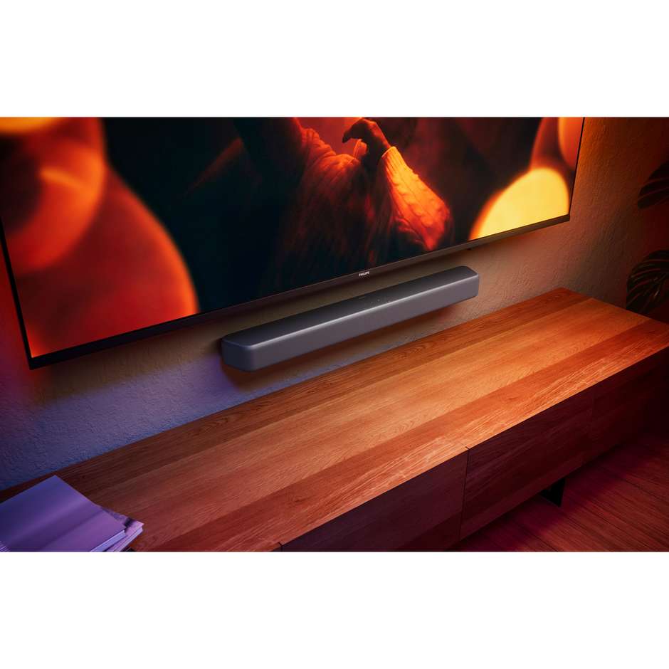 Philips TAB5601/10 Soundbar 2.1 145 W RMS con subwoofer wireless grigia