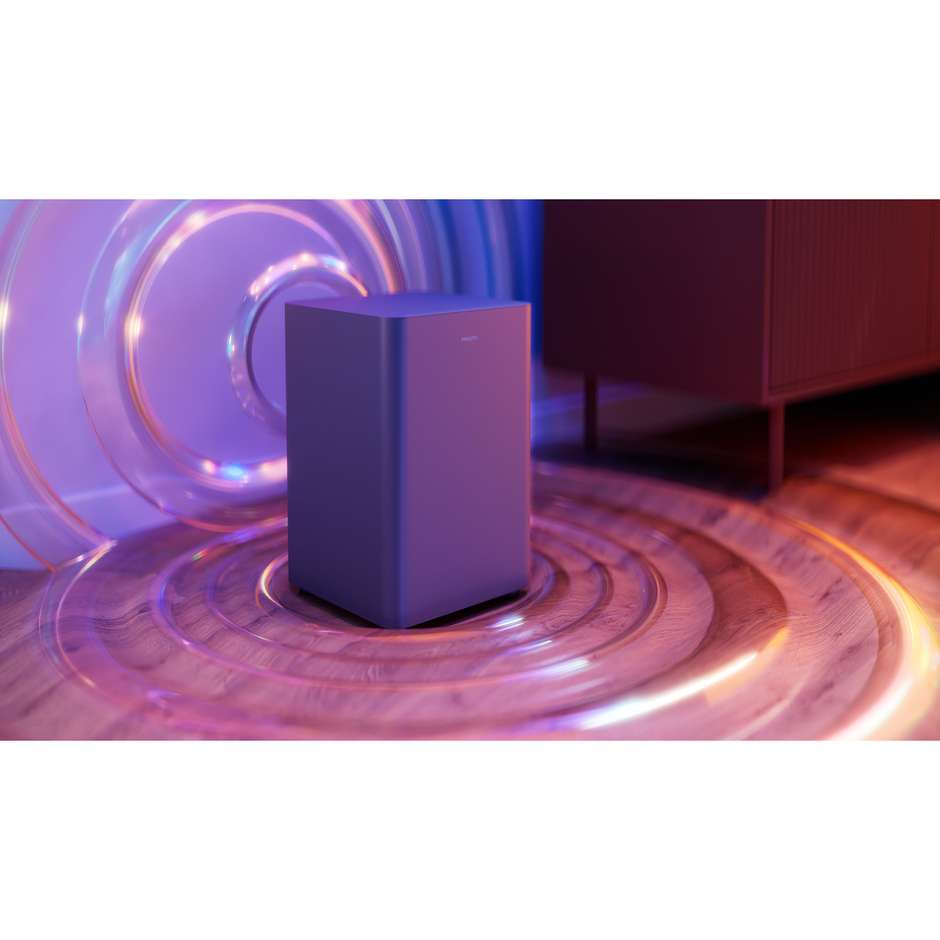 Philips TAB5601/10 Soundbar 2.1 145 W RMS con subwoofer wireless grigia