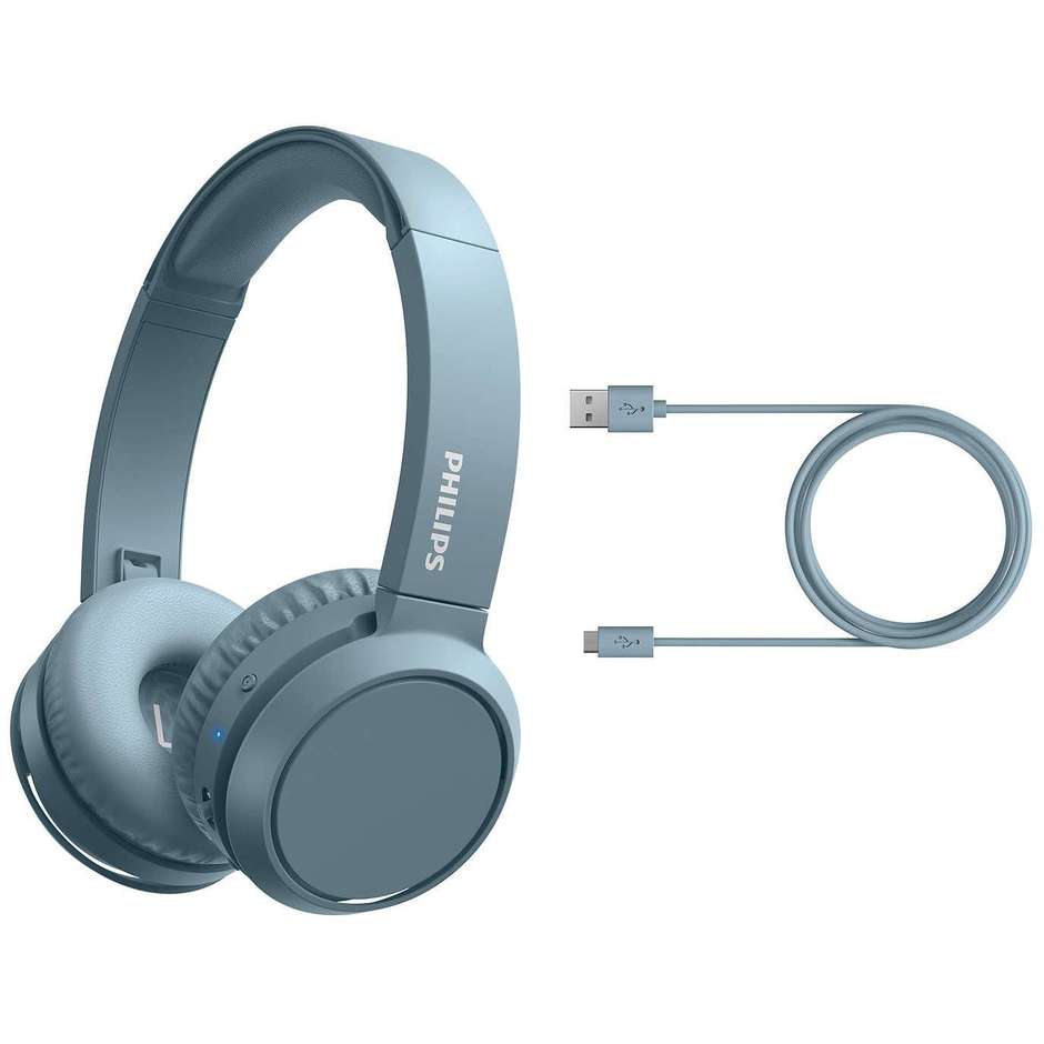 PHILIPS TAH4205BL/00 Auricolari True Wireless Stereo In-Ear Bluetooth Cancellazione Attiva del Rumore ANC Autonomia 29 Colore Blue