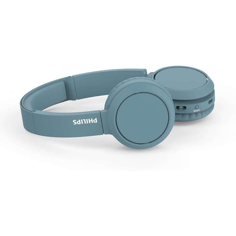 Philips TAH4205BL/00 Cuffie Wireless Bluetooth ad Alta Risoluzione Nero