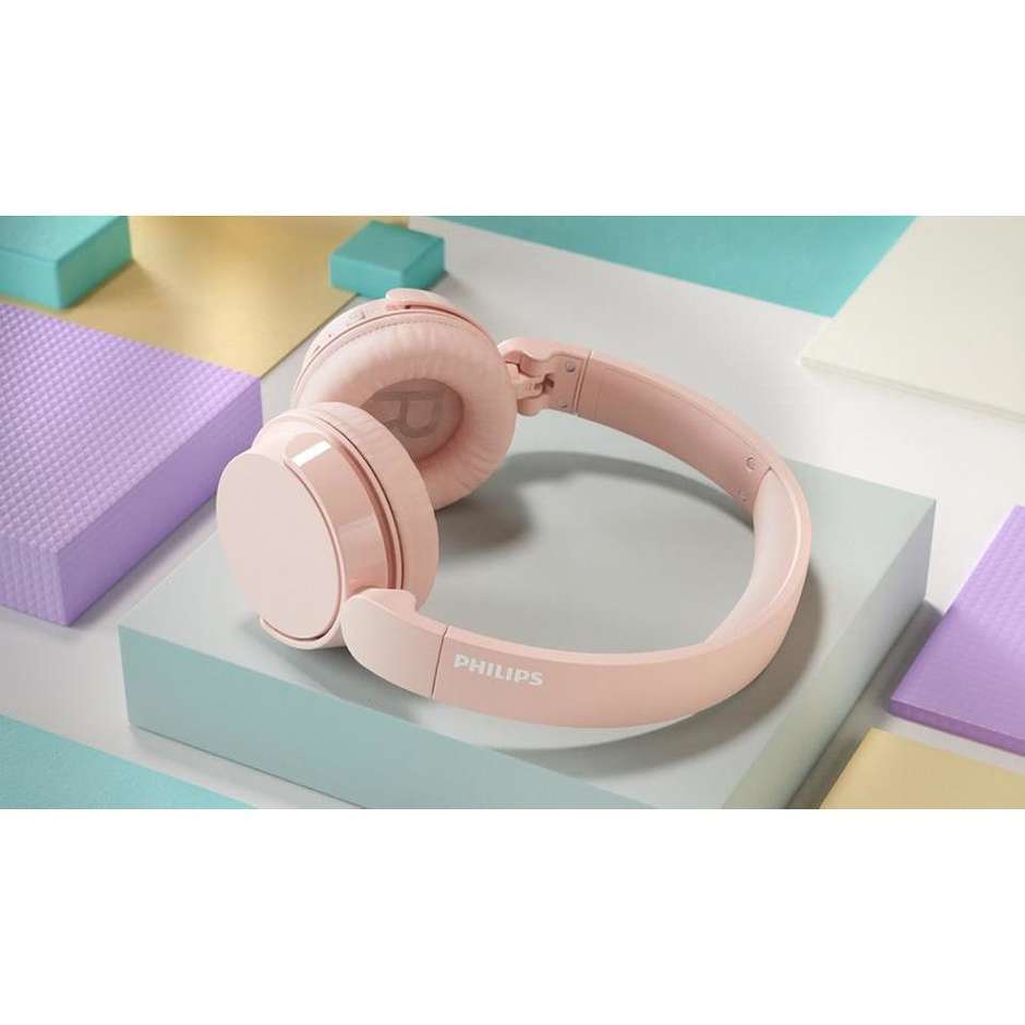 Philips TAH4209PK/00 Cuffie Wireless Bluetooth ad Alta Risoluzione Nero