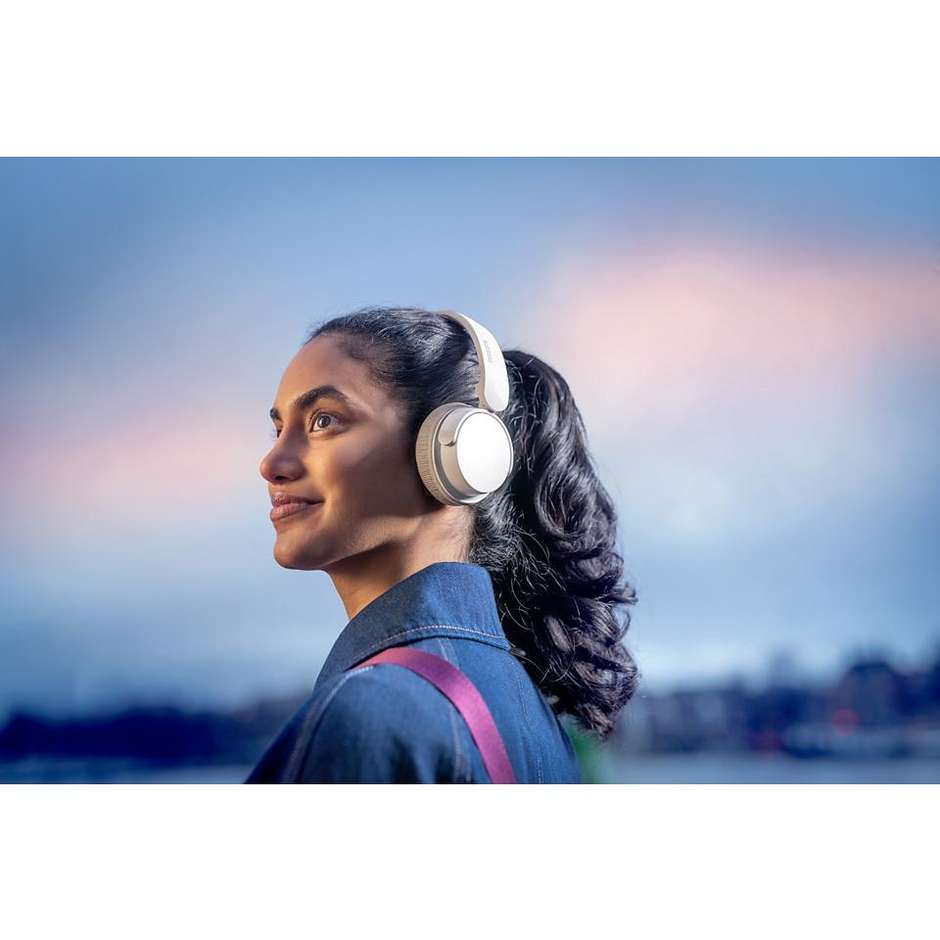 Philips TAH4209WT/00 Cuffie Wireless Bluetooth A Padiglione 55h USB-C Bianco