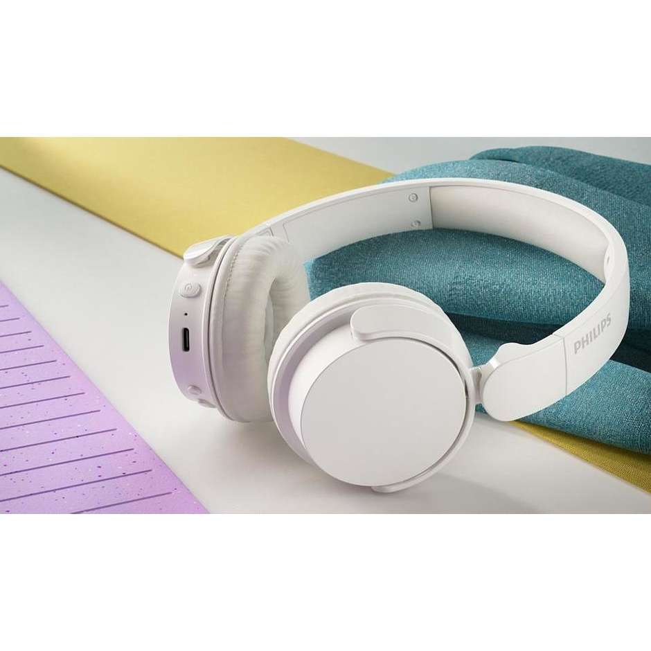 Philips TAH4209WT/00 Cuffie Wireless Bluetooth ad Alta Risoluzione Nero