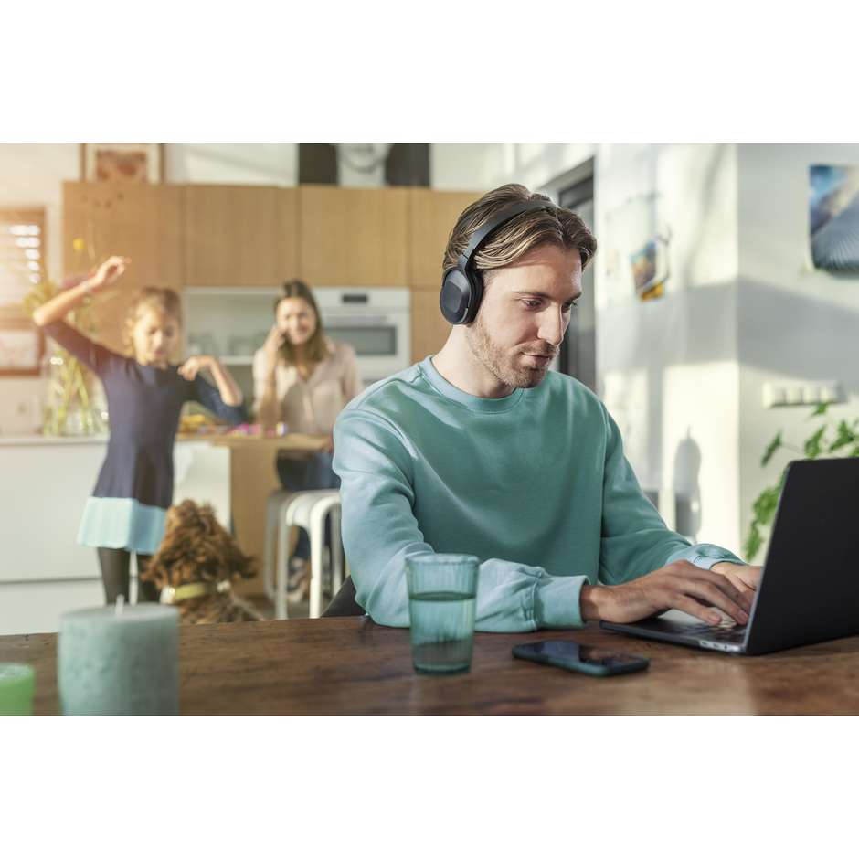 Philips TAH6506BK Cuffie Wireless Bluetooth ad Alta Risoluzione Nero