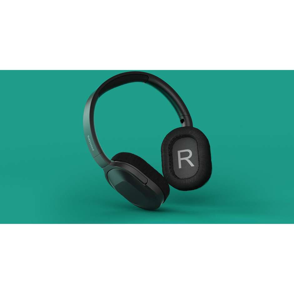 Philips TAH6506BK Cuffie Wireless Bluetooth ad Alta Risoluzione Nero