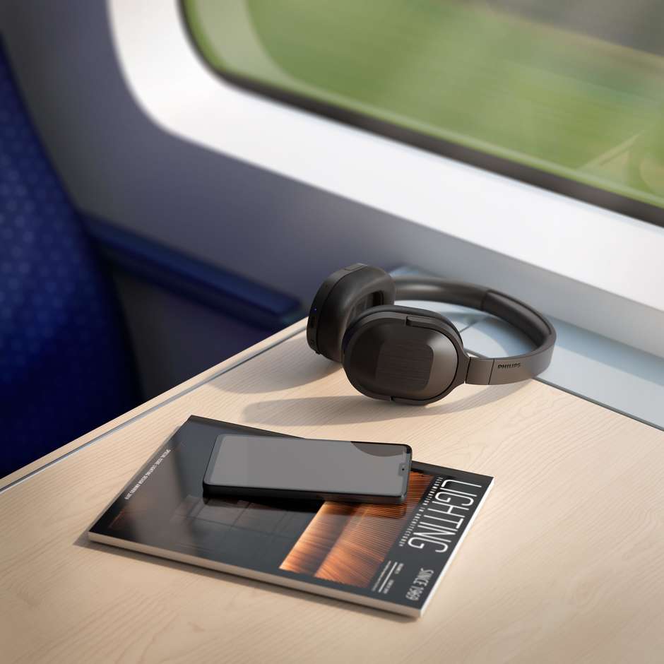 PHILIPS TAH6506BK Cuffie Wireless Bluetooth con Microfono Integrato Autonomia 25 Colore Black