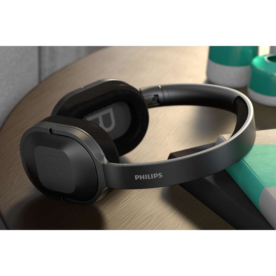 PHILIPS TAH6506BK Cuffie Wireless Bluetooth con Microfono Integrato Autonomia 25 Colore Black