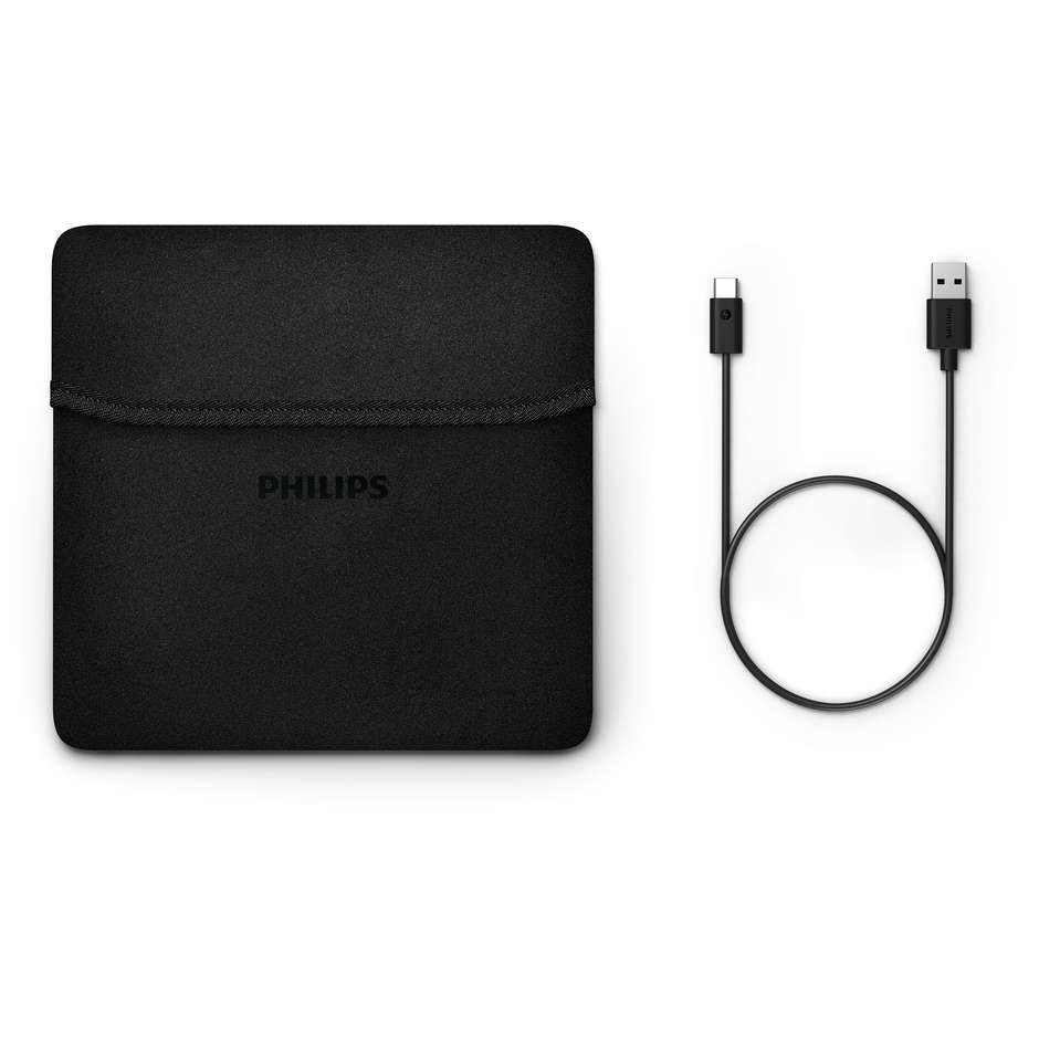 Philips TAH6506BK Cuffie Wireless Over-Ear Bluetooth 5.0 ANC 30h USB-C Nero
