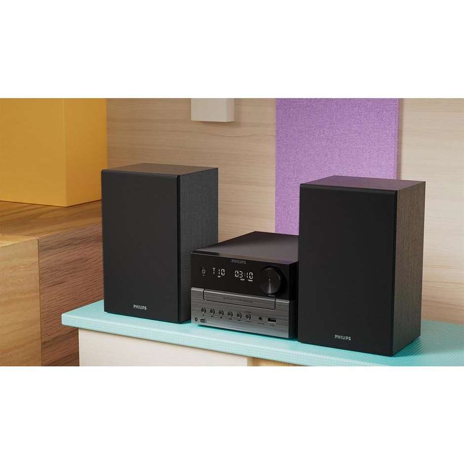 Philips TAM3505M2/12 Diffusore Audio Bluetooth Portatile Nero