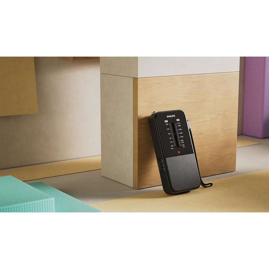Philips TAR1509/00 Cuffie Wireless Bluetooth ad Alta Risoluzione Nero