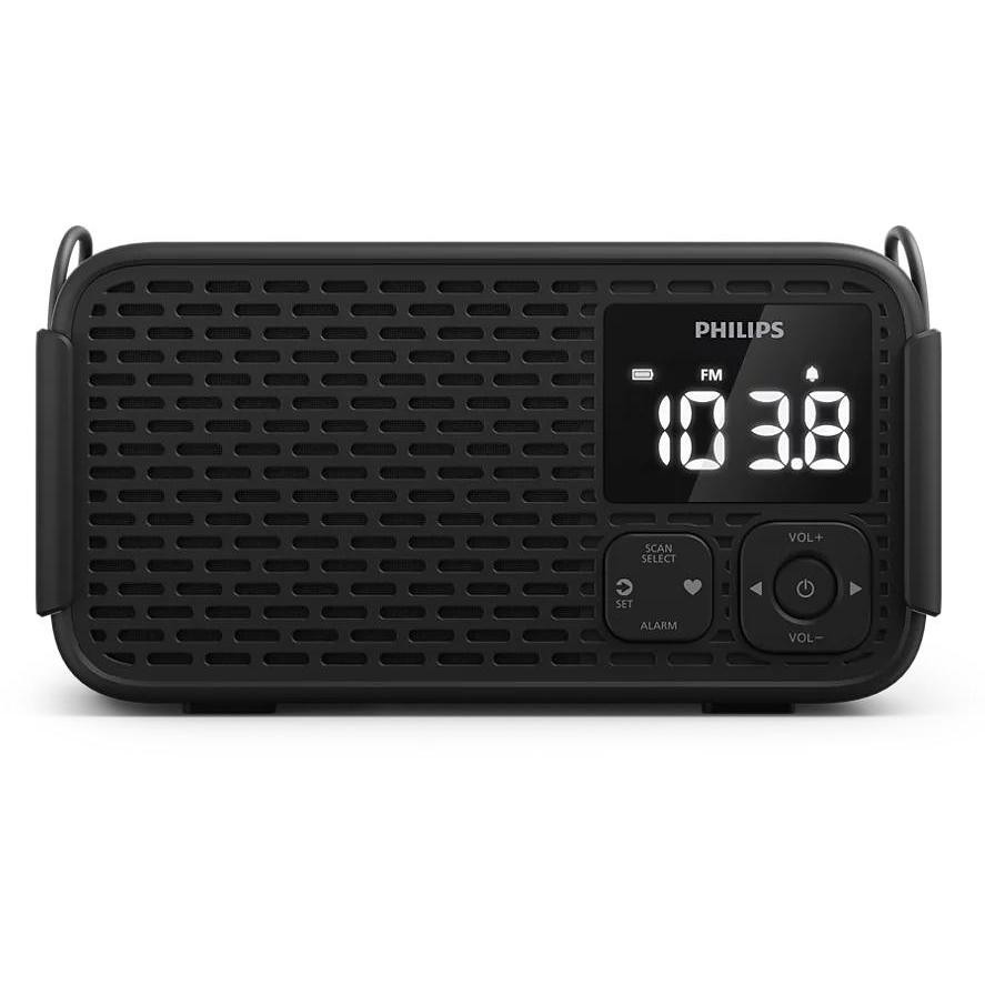 Philips TAR3500/00 Radio portatile AM/FM con ricarica solare e manovella IP55
