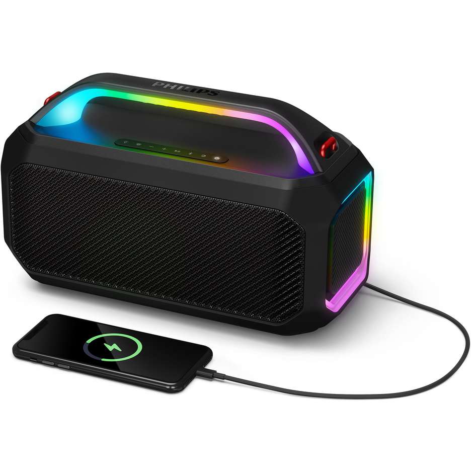 Philips TAS7000EB Altoparlante Portatile Bluetooth 50W IP67 Nero
