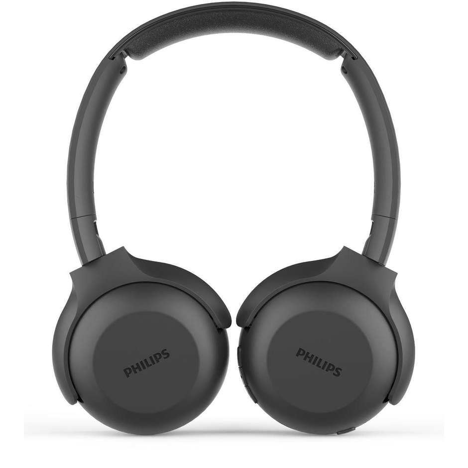 Philips TAUH202BK/00 Cuffie Bluetooth On-Ear Pieghevoli 15h Microfono Nero