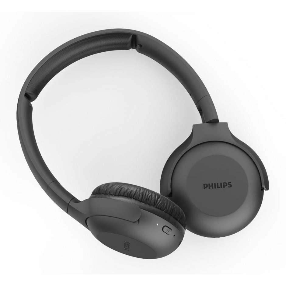 PHILIPS TAUH202BK/00 Cuffie Wireless Bluetooth con Microfono Integrato Autonomia 15 Colore Black
