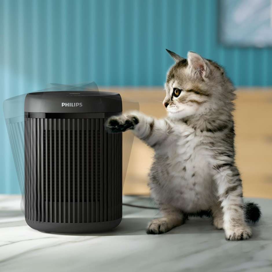 Philips Termoventilatore compatto in ceramica 1500 W Colore Nero