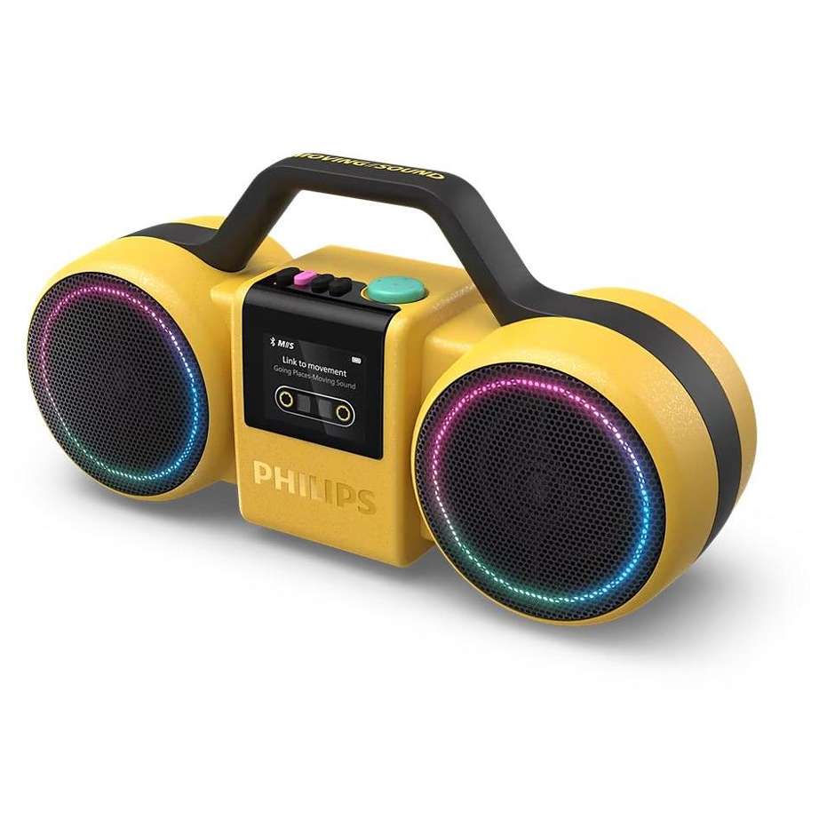 Philips The Roller TAMS60Y/00 Speaker Bluetooth 60 W RMS IP67 giallo