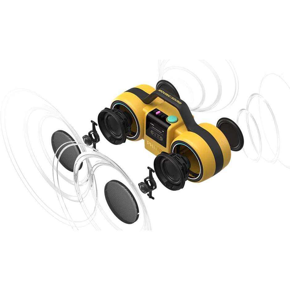 Philips The Roller TAMS60Y/00 Speaker Bluetooth 60 W RMS IP67 giallo