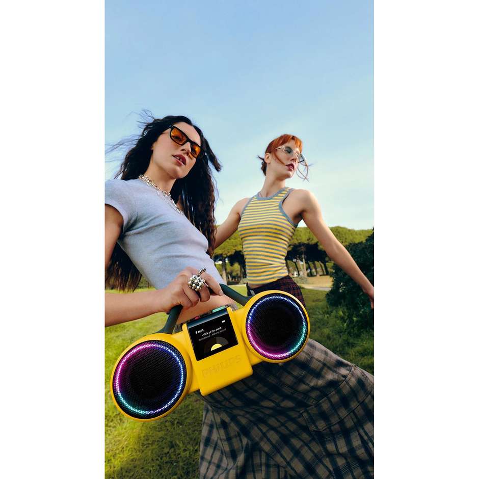 Philips The Roller TAMS60Y/00 Speaker Bluetooth 60 W RMS IP67 giallo