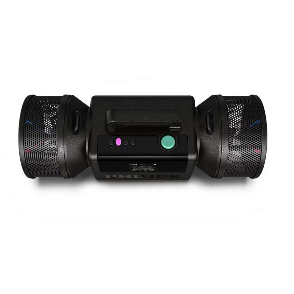 Philips The Tube TAMS80B/00 Speaker Bluetooth 140 W RMS IP67 nero