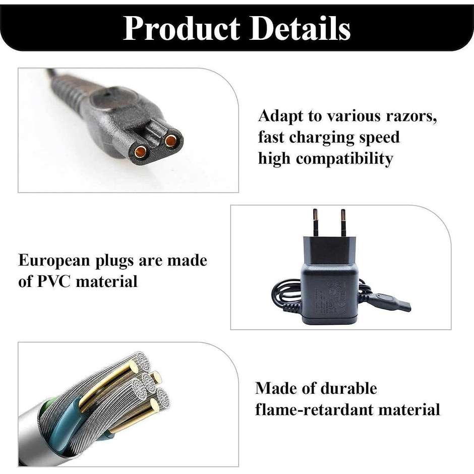 Philips X682194 Alimentatore Alternativo per Rasoio OneBlade QP2824