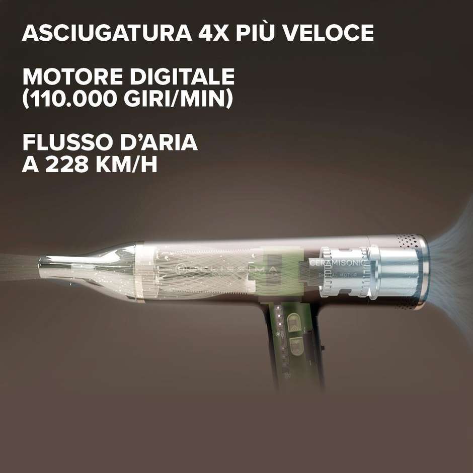 phon digit. ceramisonic 1700w 3 temp 3 vel + diff