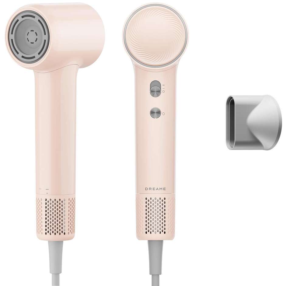 phon mini flow 1200 w 5 temp 2 vel rosa