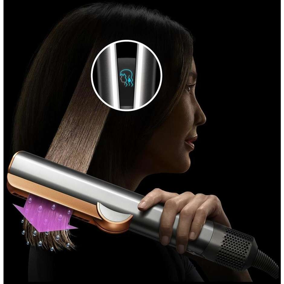 piastra styling liscia e asciuga amber silk 14343