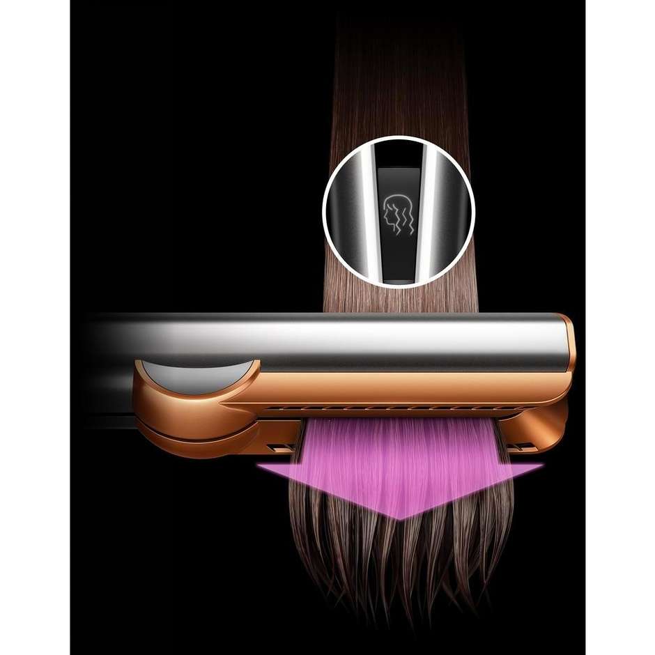 piastra styling liscia e asciuga amber silk 14343