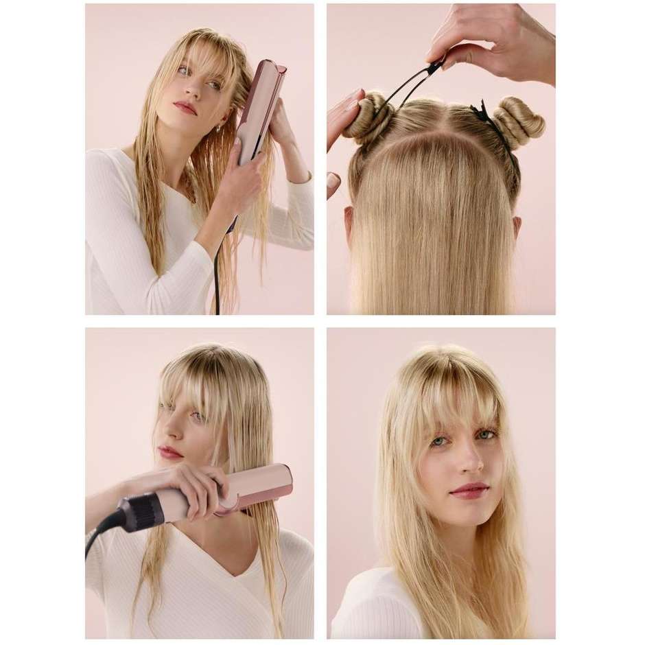 piastra styling liscia e asciuga amber silk 14343