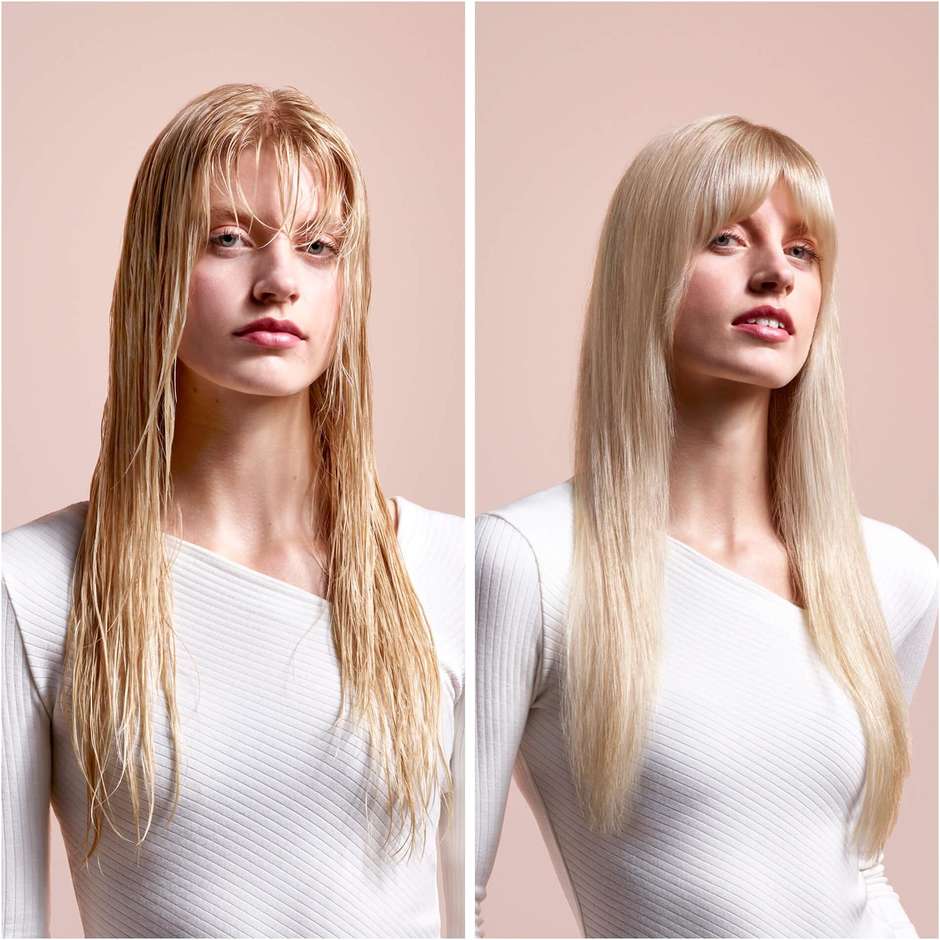 piastra styling liscia e asciuga amber silk 14343