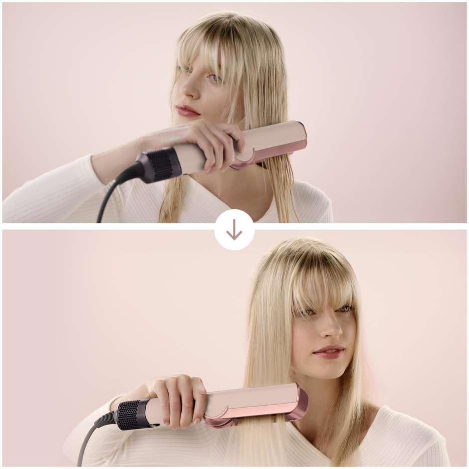 piastra styling liscia e asciuga rosa cipria 4932