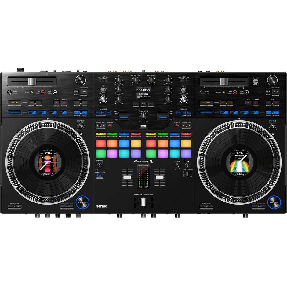 Pioneer DDJ-REV7 Console DJ professionale a 2 canali Colore Nero