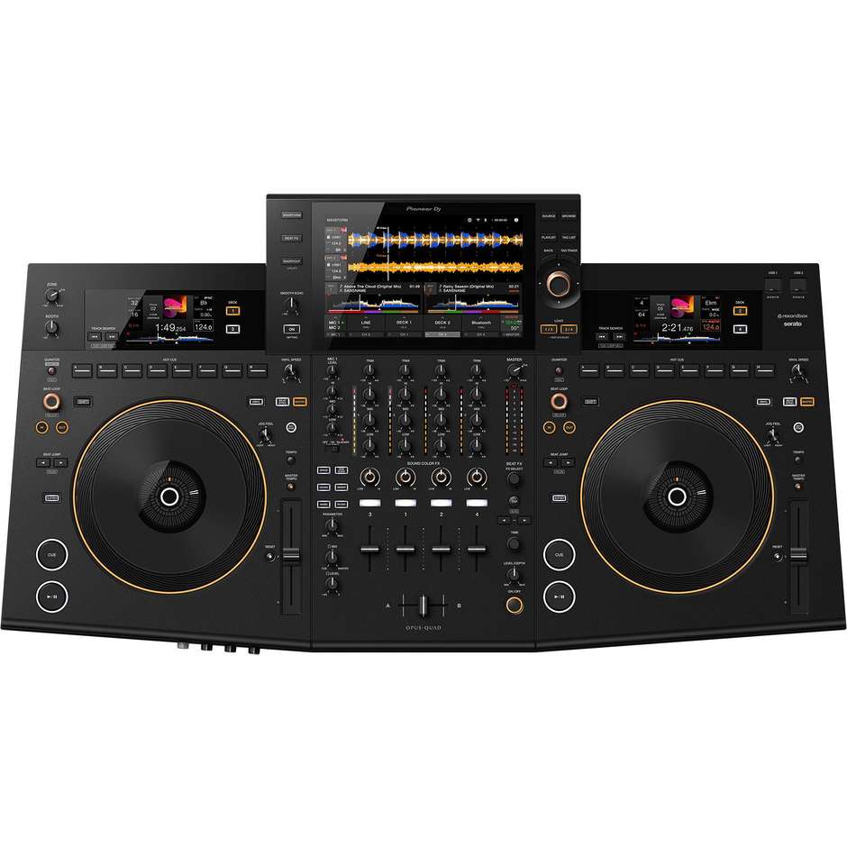 Pioneer DJ opus quad Consolle DJ sistema all in one controller 2 deck 4 canali