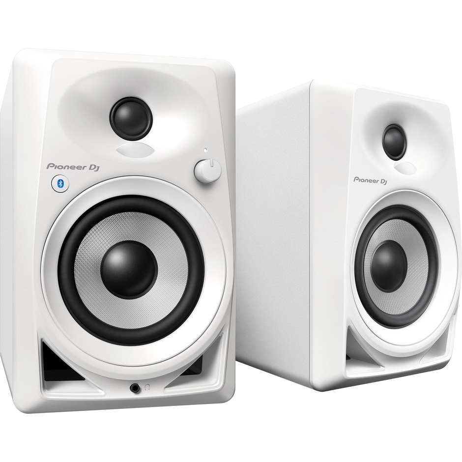 Pioneer DM-40BT-W Coppia di diffusori Bluetooth per dj e prod Bianco