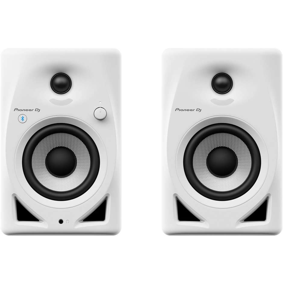 Pioneer DM-40D-BT-W Coppia Diffusori Monitor da Tavolo Bluetooth 38W Bianco