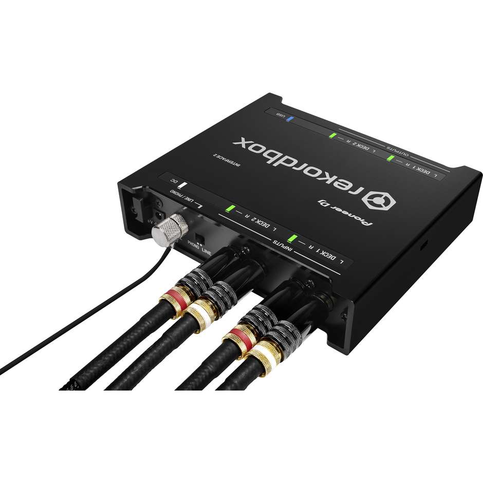 Pioneer INTERFACE 2 Convertitore Audio USB-B per rekordbox DVS Nero