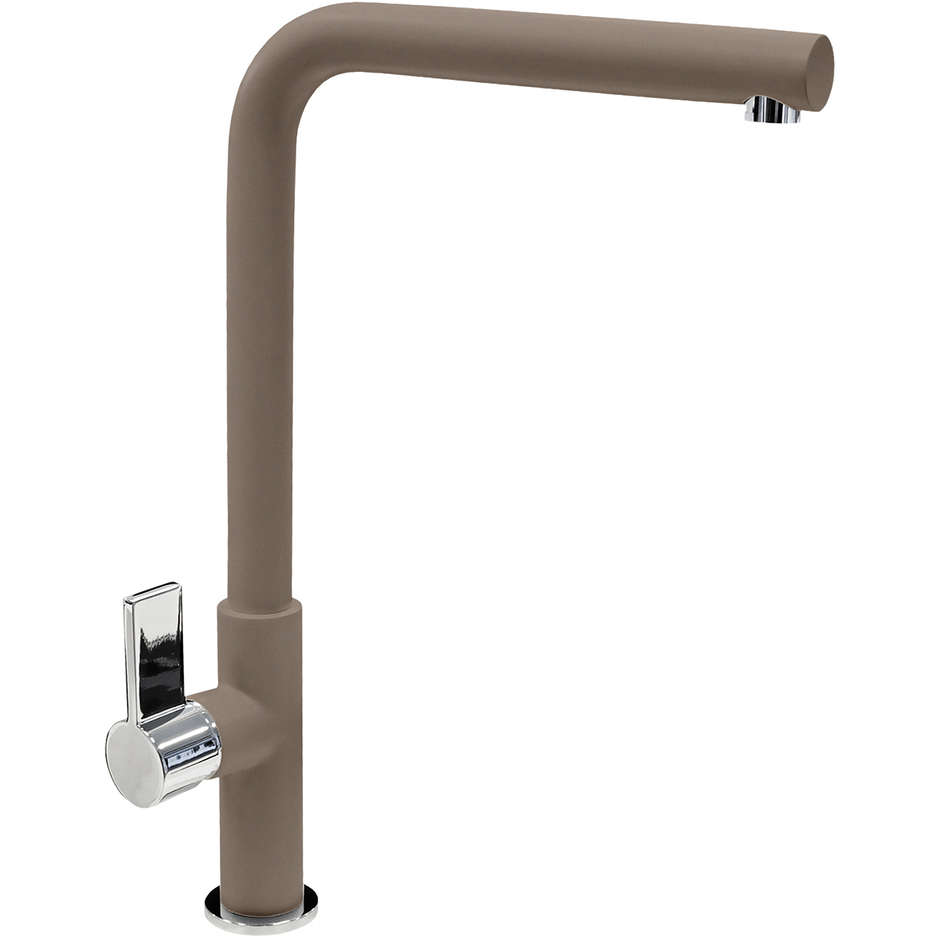 PLADOS VENMIXL/4095 Miscelatore Monocomando Lavello con Canna Girevole Nero Opaco / Total Black