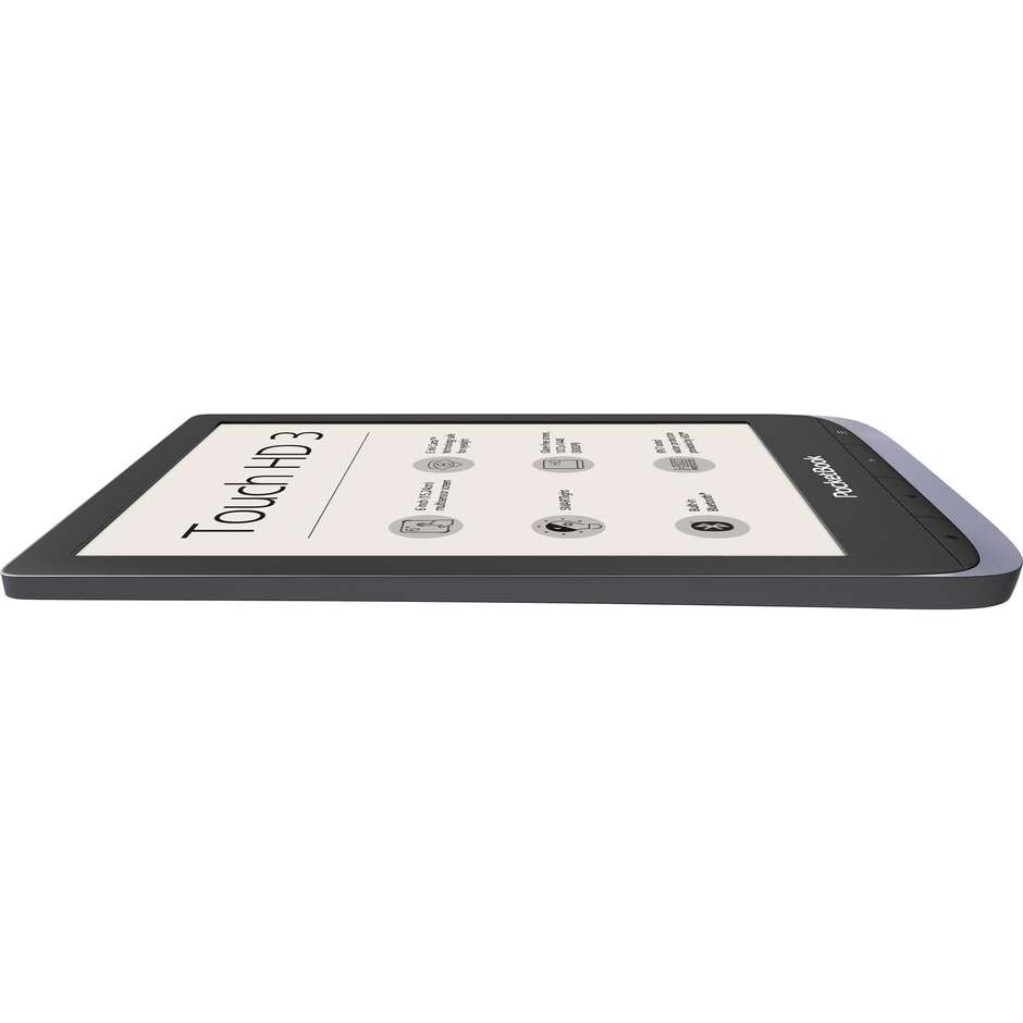 PocketBook PB632-J-WW Ebook Touch HD Reader 6" Memoria 16 Gb Wi-Fi colore nero