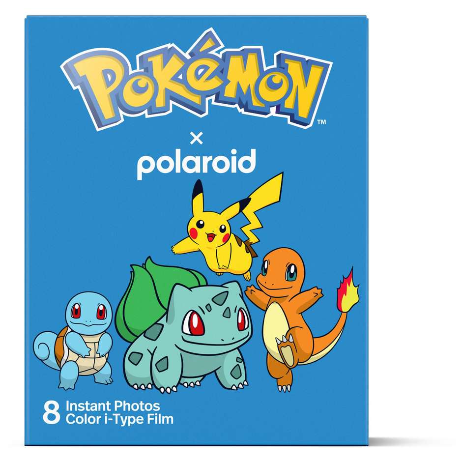 Polaroid Color Film i-Type Pokémon Pellicola istantanea a colori 8 scatti