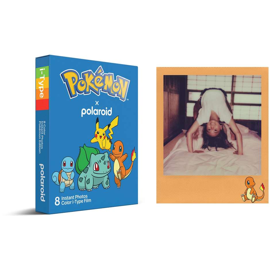 Polaroid Color Film i-Type Pokémon Pellicola istantanea a colori 8 scatti