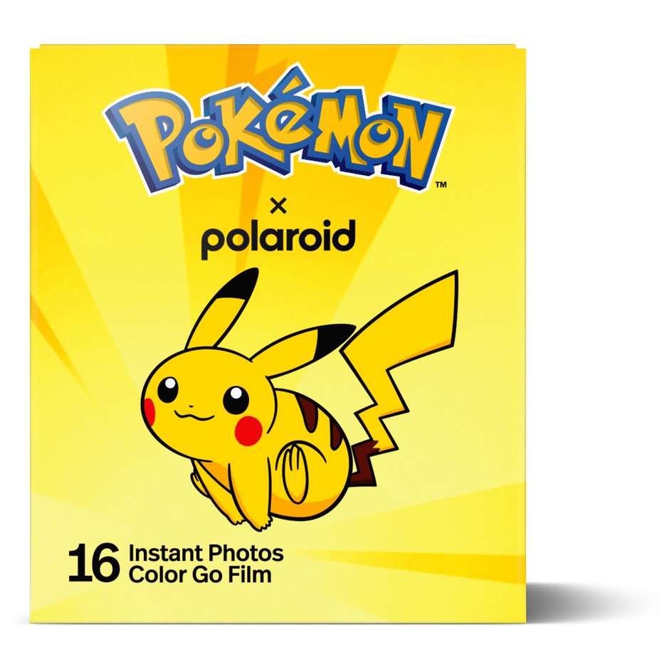 Polaroid Go Film Pokémon Pikachu Pellicola istantanea 16 scatti