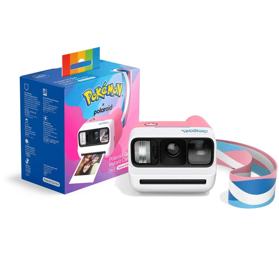Polaroid Go Gen 3 Pokémon Sylveon Fotocamera istantanea multicolore
