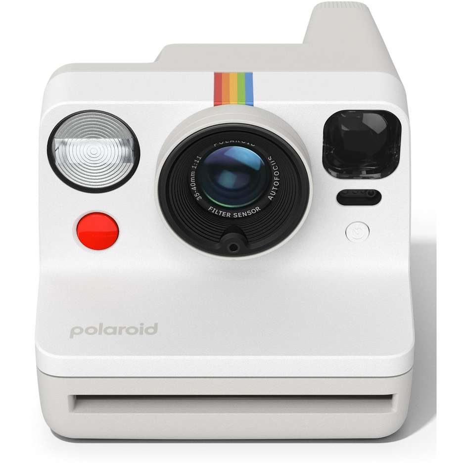 POLAROID NOW G3 WHITE Fotocamera Istantanea Analogica con Espulsione Automatica Colore White