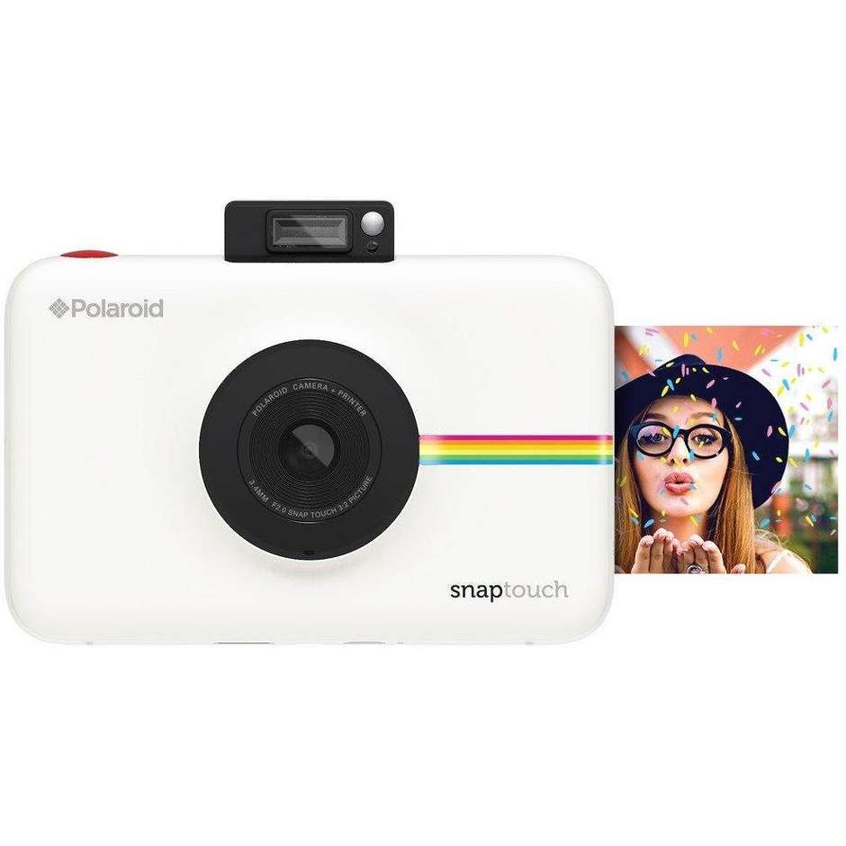 Polaroid Snap Touch fotocamera digitale istantanea display 3,5" Bluetooth colore bianco