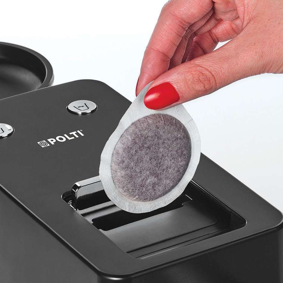 Polti Coffea Macchina per caffè a capsule con KIT 54 cialde E.S.E.