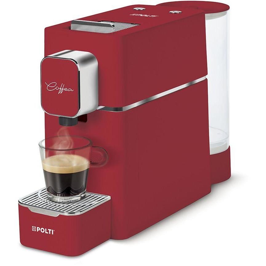 Polti Coffea S15R macchina caffè ESE 1400 W rossa, serbatoio 0,85 L