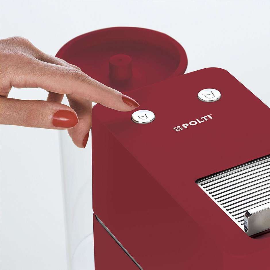 Polti Coffea S15R macchina caffè ESE 1400 W rossa, serbatoio 0,85 L