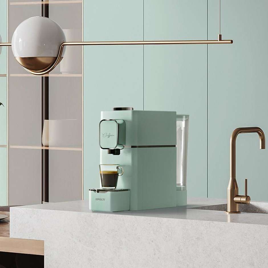 Polti PCEU0138 Automatica Macchina per caffè a cialde 0,85 L Colore Verde