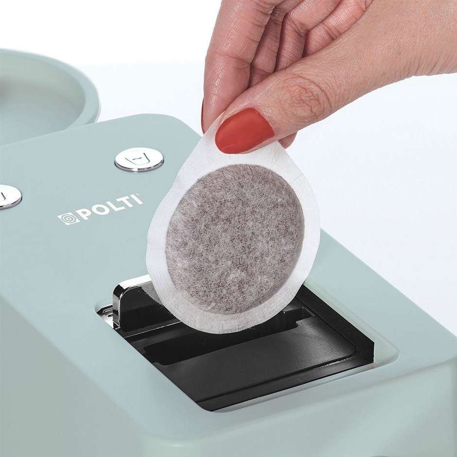 Polti PCEU0138 Automatica Macchina per caffè a cialde 0,85 L Colore Verde