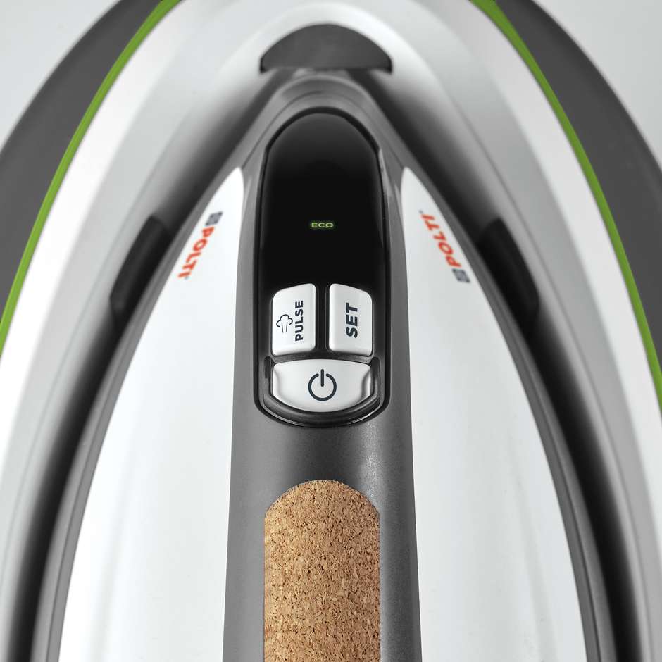 Polti Vaporella Instant VI50.20 Ferro da Stiro con Caldaia Instant Steam 2400 W 8 Bar Serbatoio 2 L Bianco e Verde